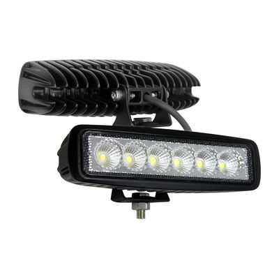 বন্যা আয়তক্ষেত্রাকার 6 ইঞ্চি মিনি LED লাইট বার IP69k 30W 6000K