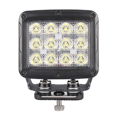 ট্রাক ATV UTV এর জন্য অফরোড ফ্লাড হেভি ডিউটি ​​LED ওয়ার্ক লাইট 12000lm অ্যান্টি ভাইব্রেশন