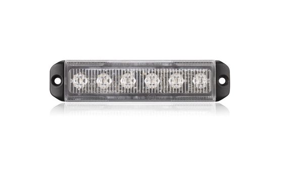 6PCS*1W Osram চিপ LED ফ্ল্যাশিং ওয়ার্নিং লাইট R65 অফ রোড LED ফ্লাড লাইট