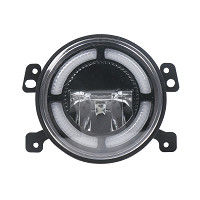 পিসি লেন্স সহ 10W*1 Osram চিপ LED মোটরসাইকেল ড্রাইভিং লাইট 5.5''