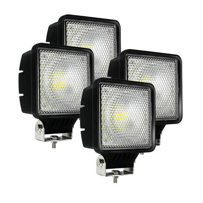মোটরগাড়ি ট্রাকের জন্য 30W 2400lm 6000K LED ওয়ার্ক ফ্লাড লাইট