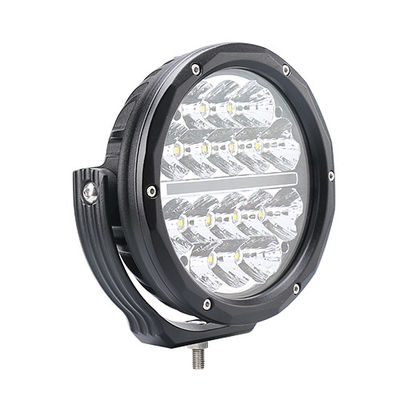SUV ATV UTV-এর জন্য HANMA 16PCS 18cm রাউন্ড LED অফরোড লাইট অ্যাম্বার 9600lm