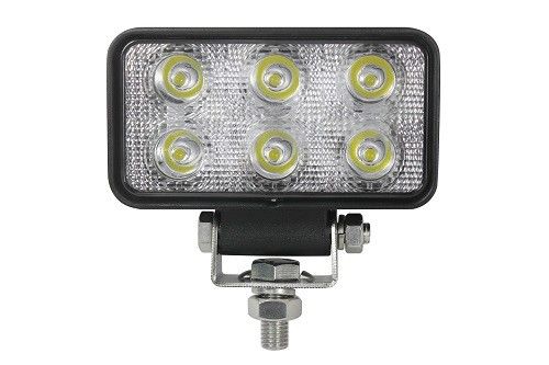 60deg SUV ট্রাক LED ওয়ার্ক ফ্লাড লাইট অ্যান্টিশক ব্ল্যাক হাউজিং