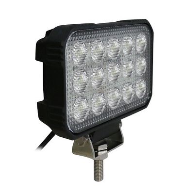 মোটরসাইকেল 75W আয়তক্ষেত্রের LED ফ্লাড লাইট ডুয়াল মাউন্ট IP67 IP69K