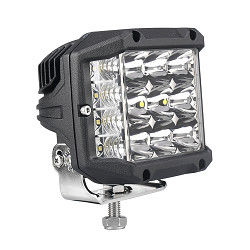 50W 6000K অটো সাইড শ্যুটার LED পডস অ্যাম্বার স্ট্রোব IP67 CE RoHS