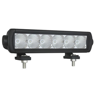 1 PCS 6000K স্লিম একক সারি LED লাইট বার 18w 9 ইঞ্চি 1620lm আউটপুট