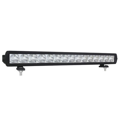 UTV স্পট বিম স্লিম একক সারি LED লাইট বার 20 ইঞ্চি 45W IP69K বন্ধনী সহ