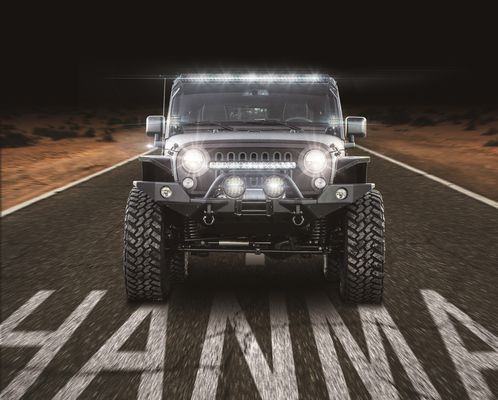 ট্রাক ATV UTV এর জন্য অফরোড ফ্লাড হেভি ডিউটি ​​LED ওয়ার্ক লাইট 12000lm অ্যান্টি ভাইব্রেশন