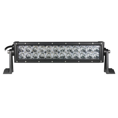 ড্রাইভিং বিম ডাবল রো LED লাইট বার 72W IP67 ওয়াটারপ্রুফ কার লাইট OSRAM CE ল্যাম্প