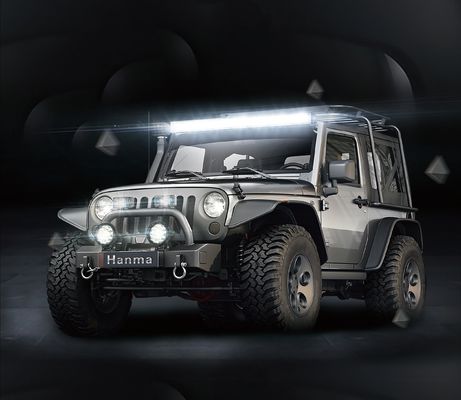 21.5in 6000k 12 ভোল্ট LED লাইট বার ওয়াটারপ্রুফ ফ্লাড 90deg CE RoHS ডাবল রো LED লাইট বার