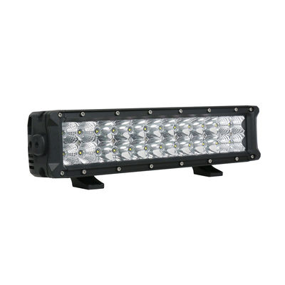 72W 6000K অফ রোড ডুয়াল রো LED লাইট বার IP69K জলরোধী