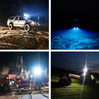 ক্রি চিপ LED ওয়ার্ক ফ্লাড লাইট ফ্লাড বিম 39w ওভাল LED ট্র্যাক্টর লাইট