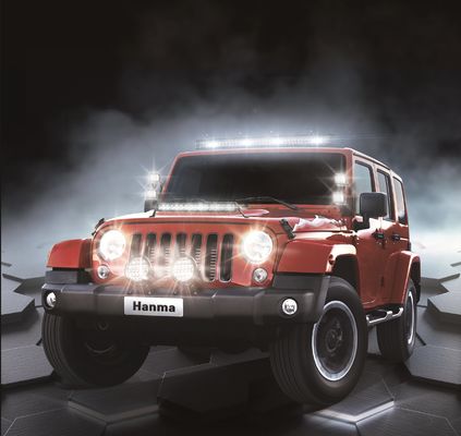 IP67 SUV UTV ড্রাইভিং 7 ইঞ্চি রাউন্ড LED অফরোড লাইট হাই পাওয়ার 45W 4050lm