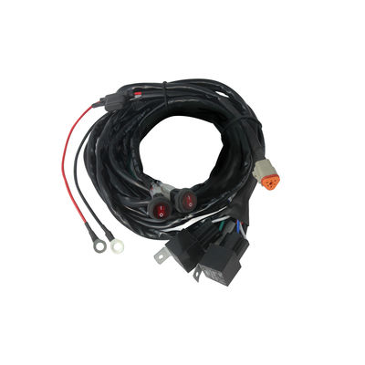 রিলে অফ রোড লাইট অটোমোটিভ ওয়্যার হারনেস 3 PDT DC 24V 30V
