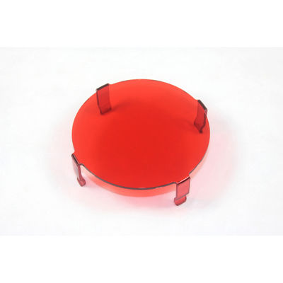 D94mm H27mm অ্যাম্বার রাউন্ড LED লাইট UTV ATV SUV কভার করে