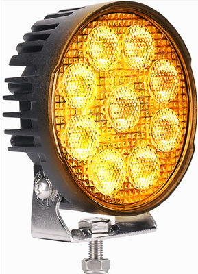রাউন্ড ট্রাক্টর হাই লুমেন LED ওয়ার্ক লাইট 120mm 54W